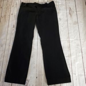 Old Navy low waist stretch velvet four-pocket slacks black 14